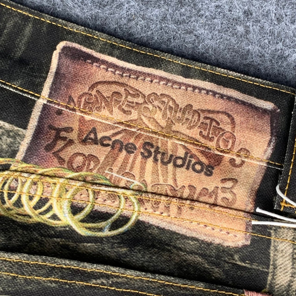 Acne Studios Loose Fit Jeans Year Of The Horse