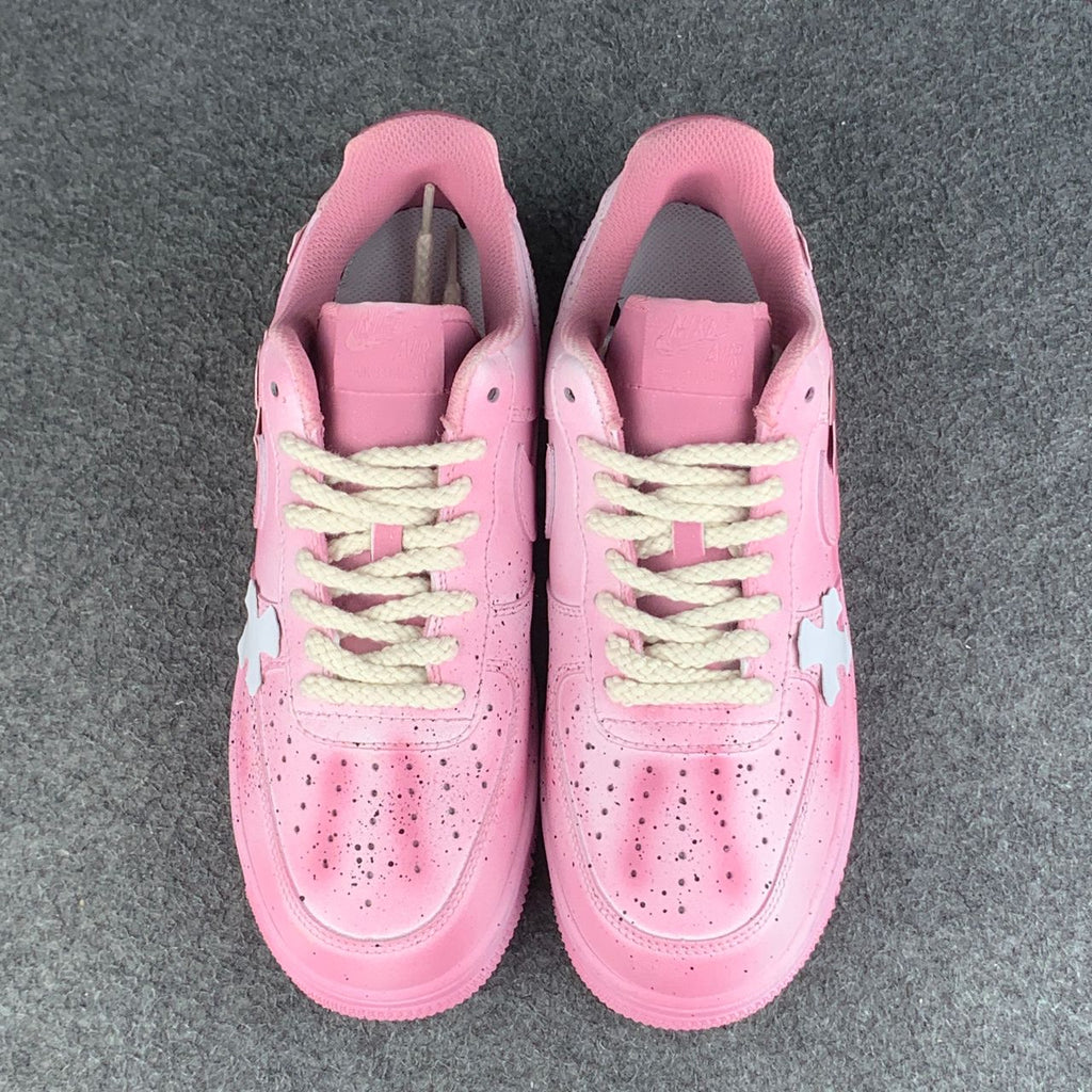 (Custom) Chrome Hearts x Air Force 1 ‘Barbie Pink’