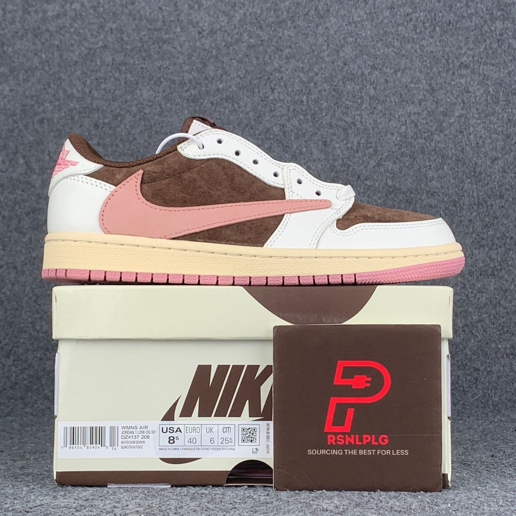 (Custom) Travis Scott x Air Jordan 1 Low OG Wmns 'Dark Pony'