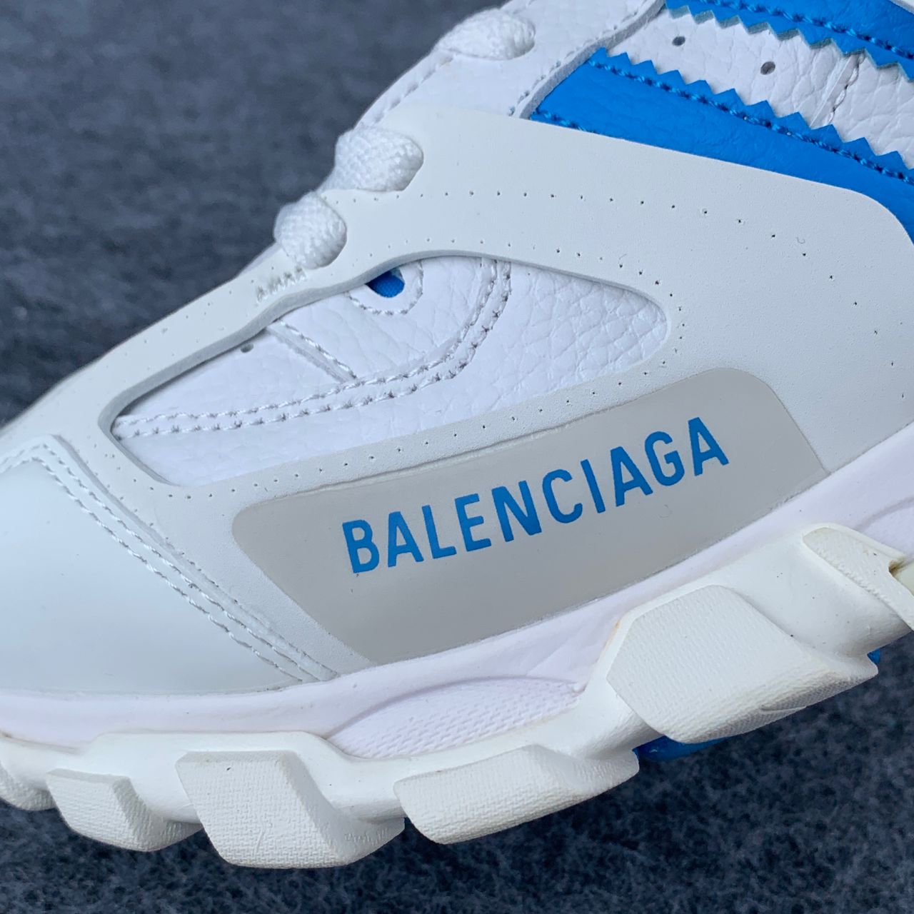 Adidas x Balenciaga Track Sneaker 'White Blue'