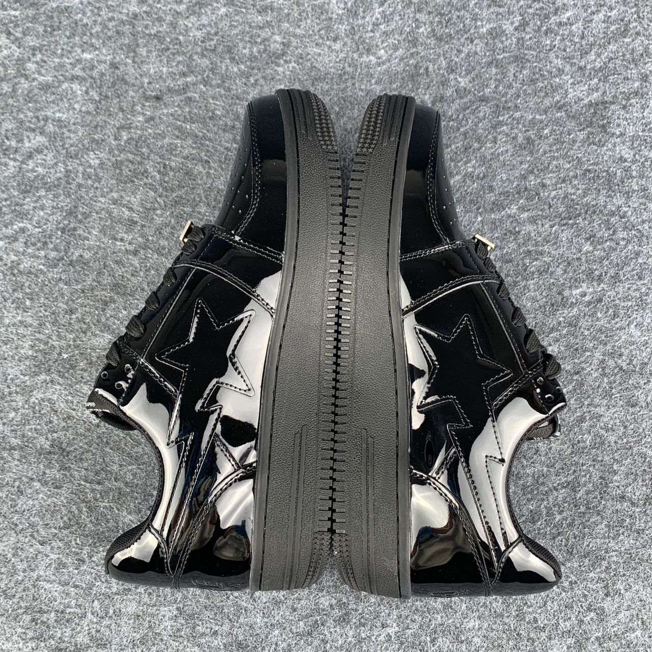 Bapesta Low 'Patent Black’