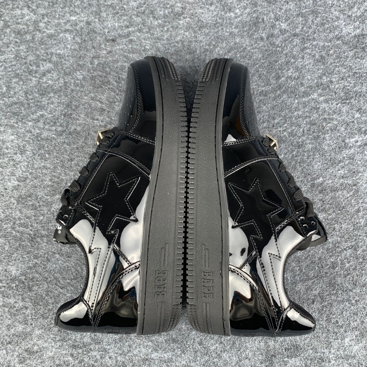 Bapesta Low 'Patent Black’