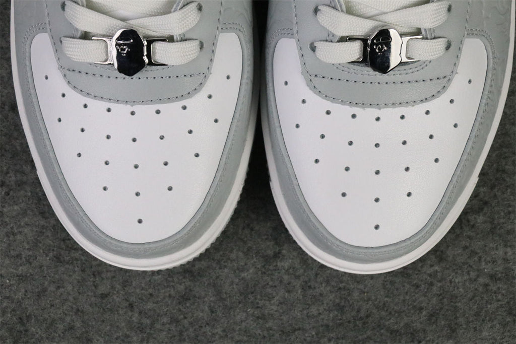 Bapesta Low M2 'White Grey'