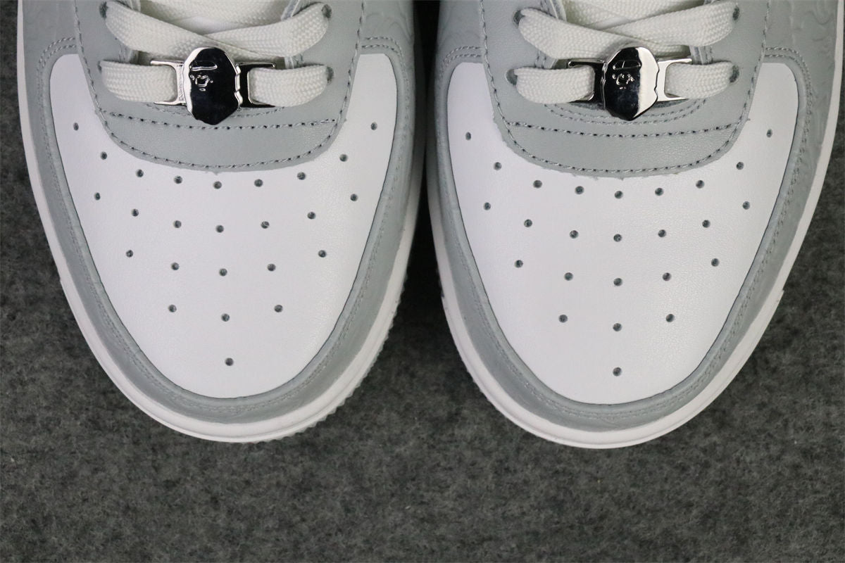 Bapesta Low M2 'White Grey'