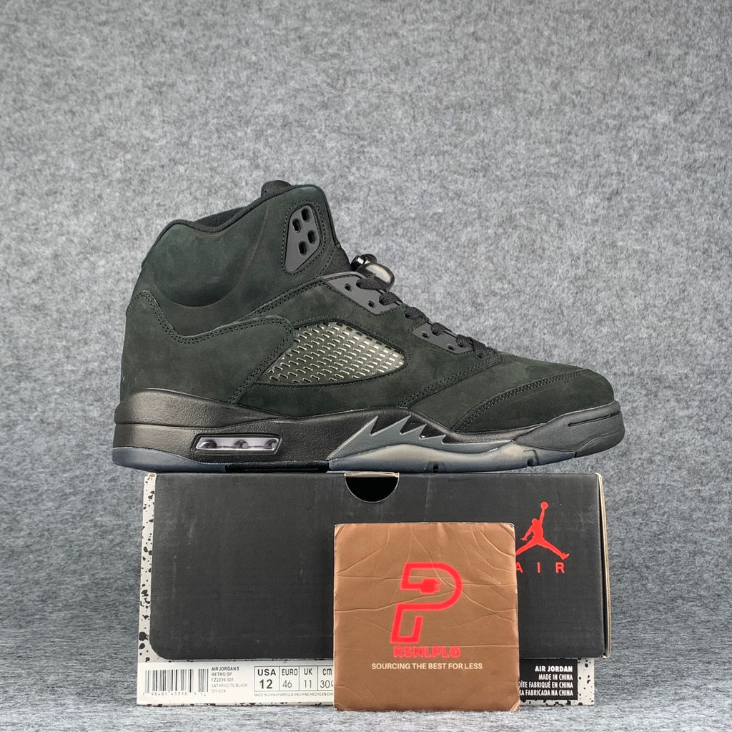 (Custom) Air Jordan 5 Retro “Black Cat”