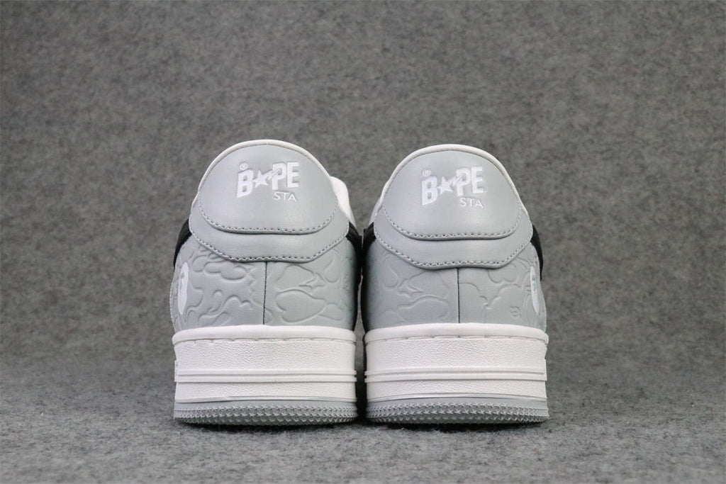 Bapesta Low M2 'White Grey'