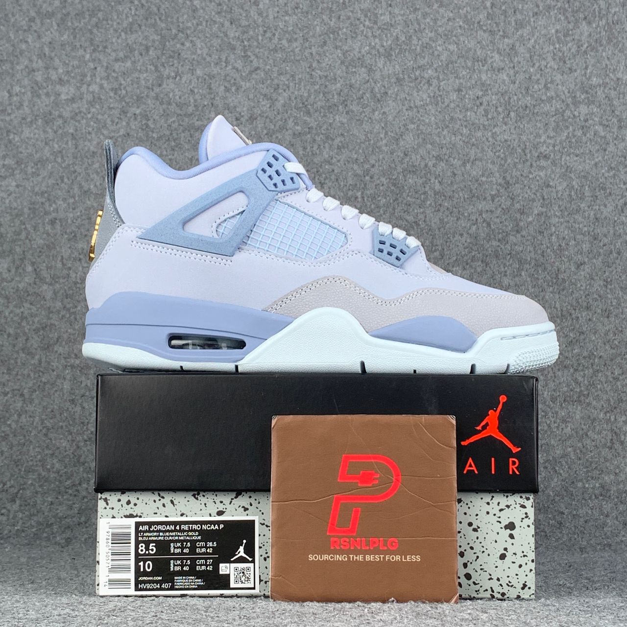 Air Jordan 4 Retro UNC Tar Heels PE (2025)