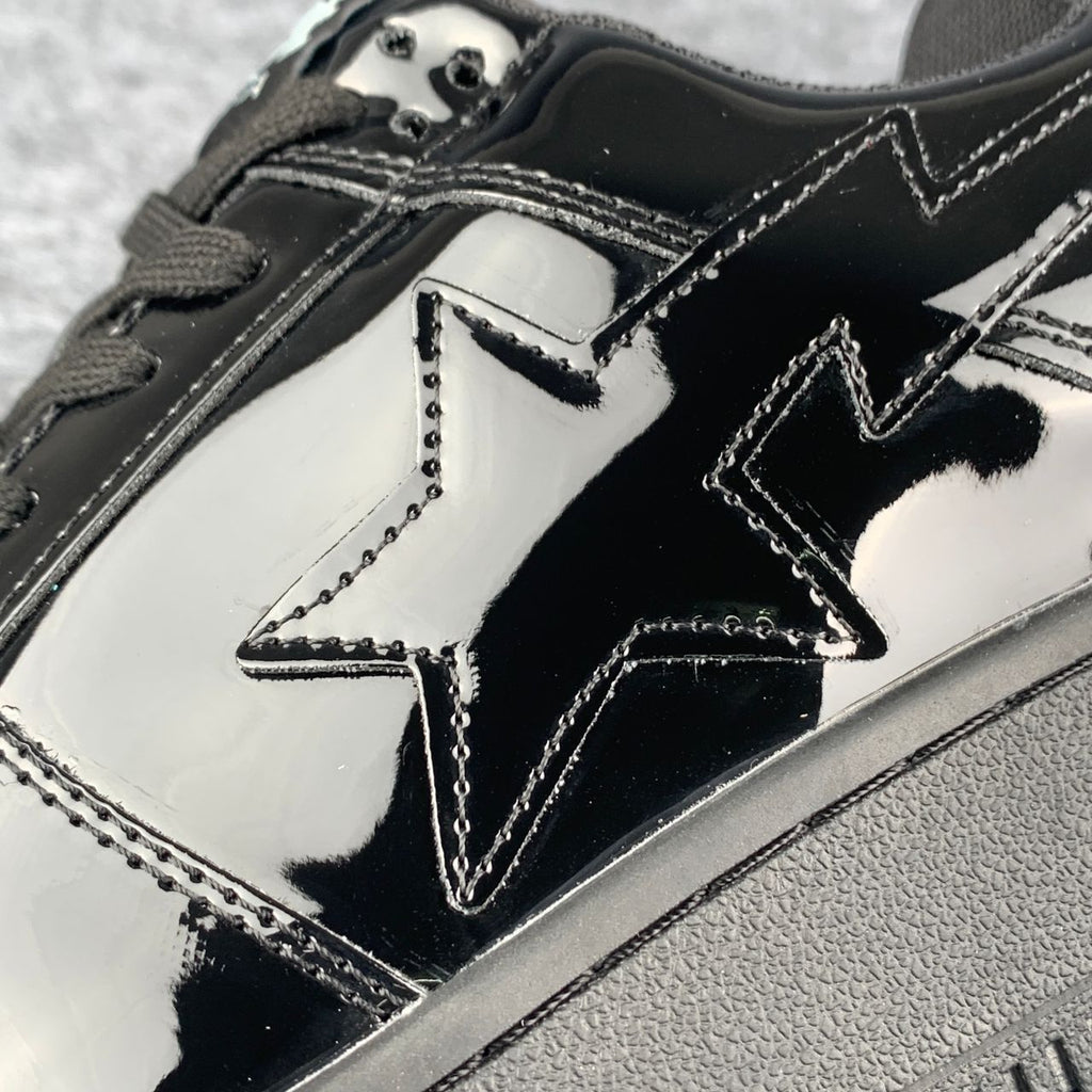 Bapesta Low 'Patent Black’