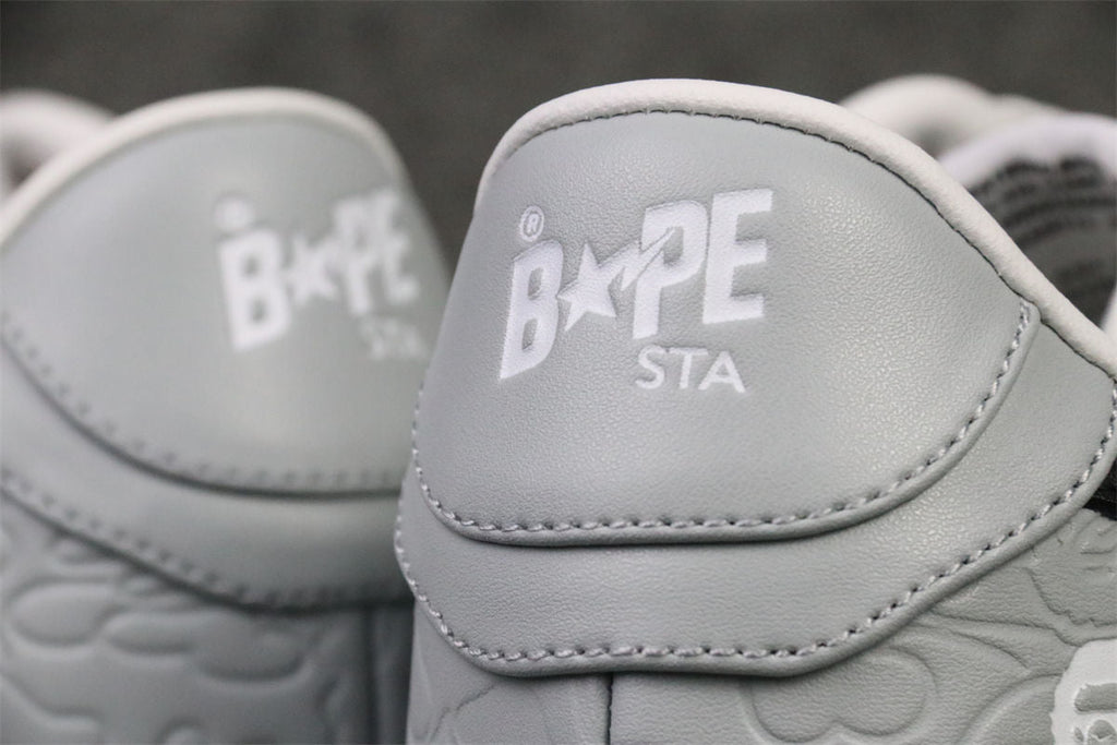 Bapesta Low M2 'White Grey'