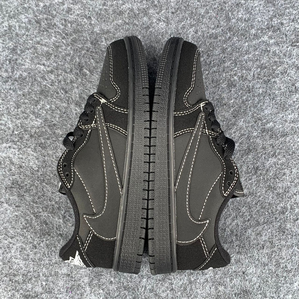 (KIDS) Travis Scott x Air Jordan 1 Low OG SP 'Black Phantom'