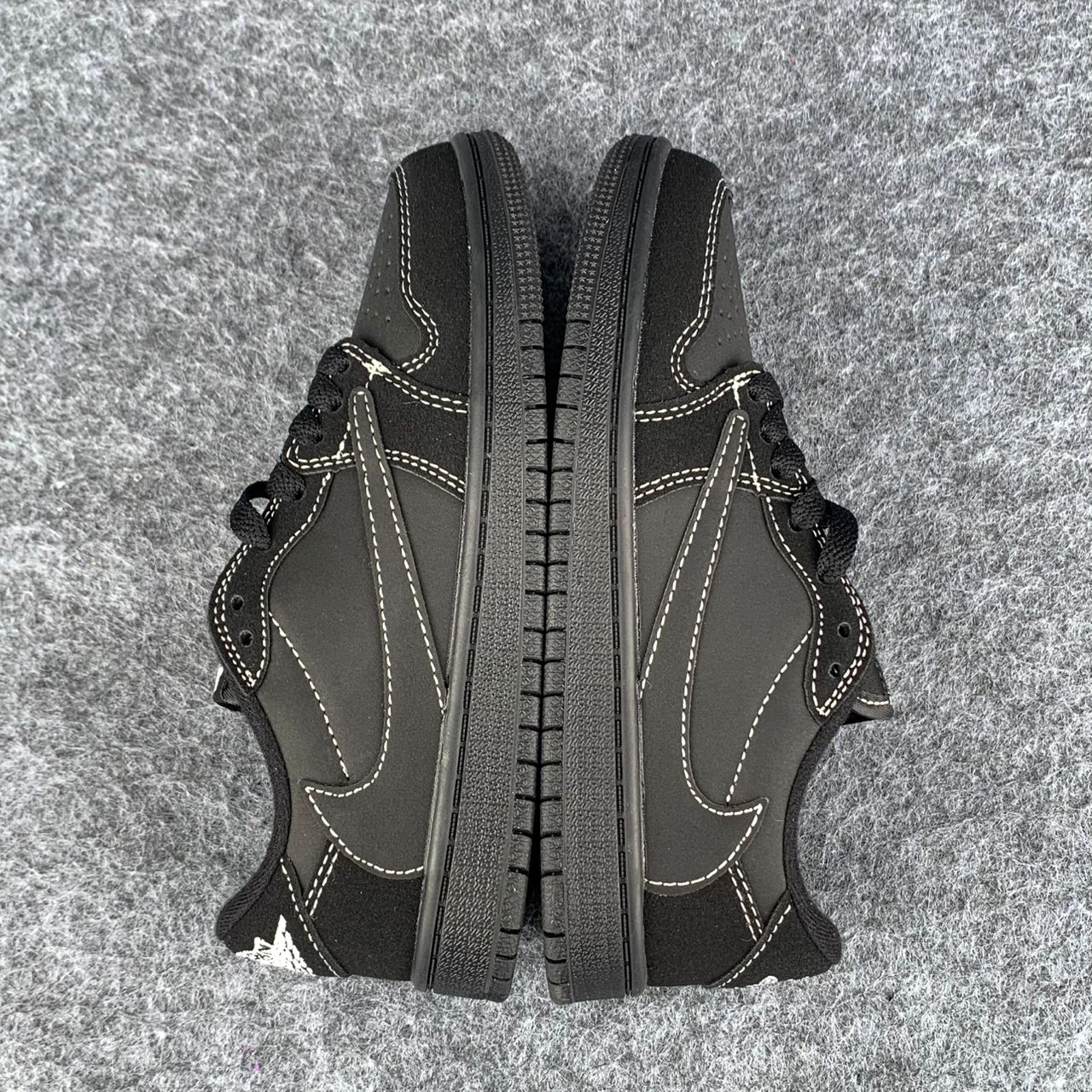 (KIDS) Travis Scott x Air Jordan 1 Low OG SP 'Black Phantom'