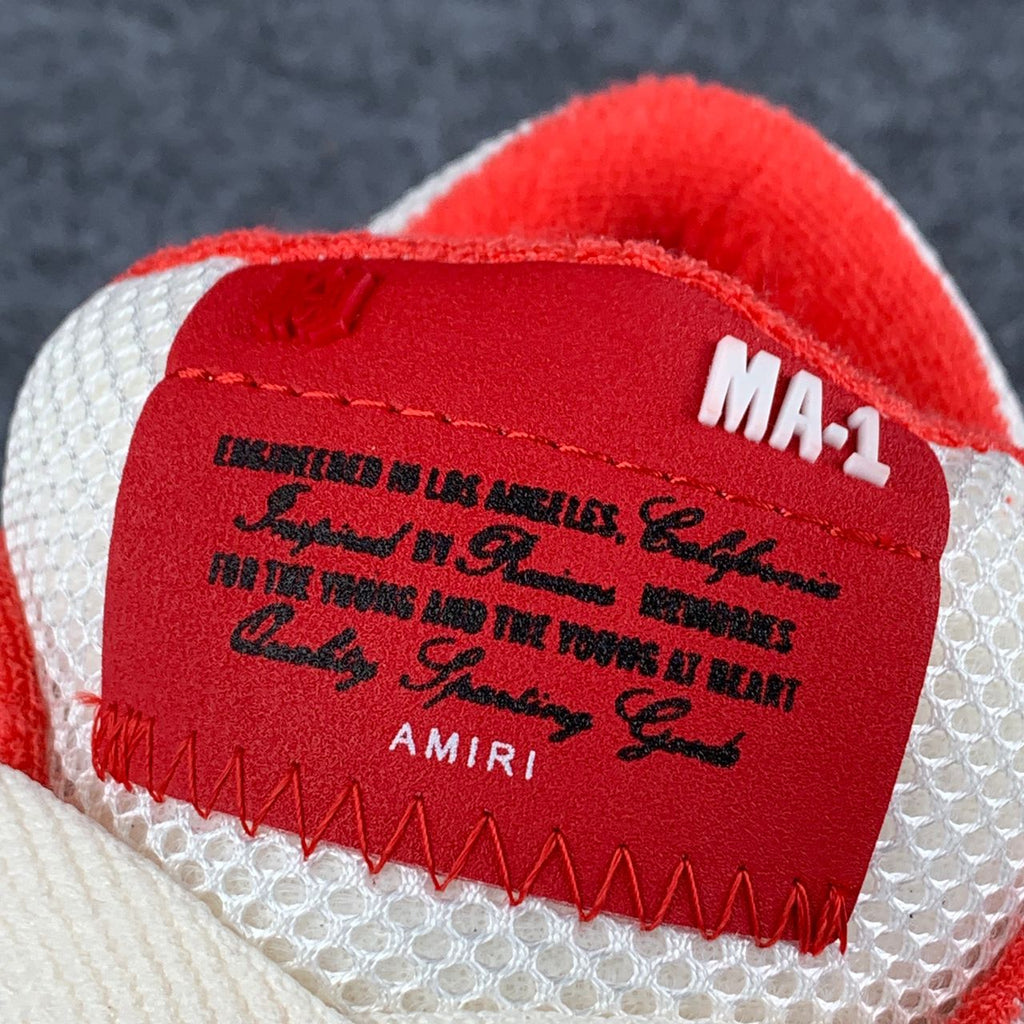 Amiri MA-1 ‘White Red’