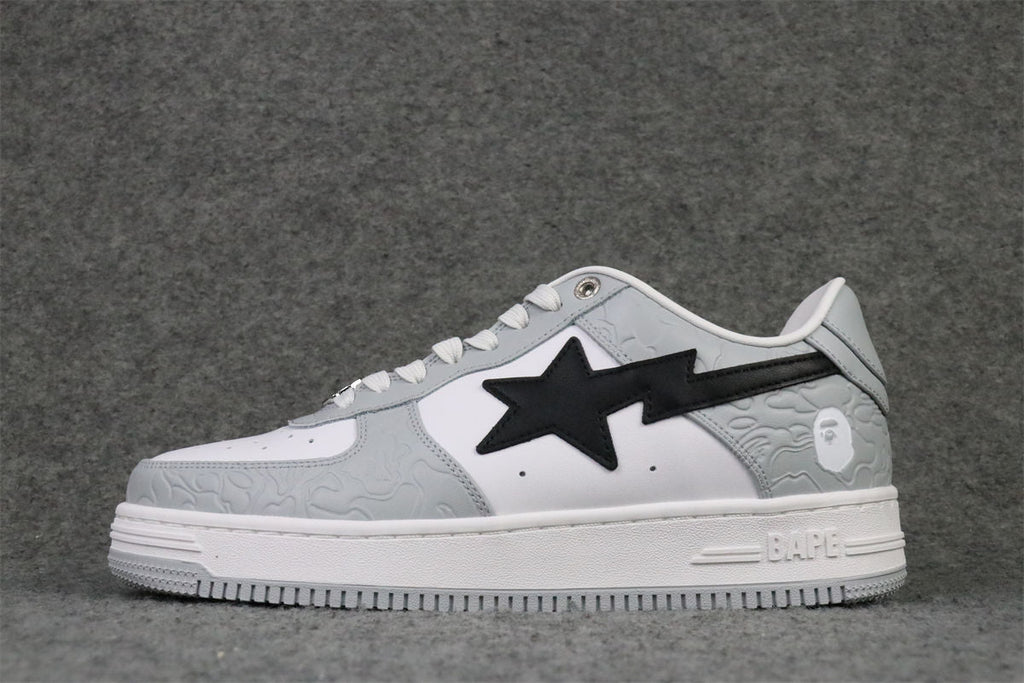 Bapesta Low M2 'White Grey'