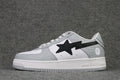 Bapesta Low M2 'White Grey'