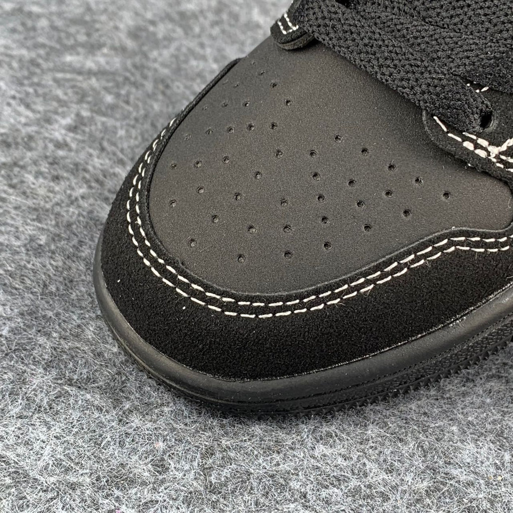 (KIDS) Travis Scott x Air Jordan 1 Low OG SP 'Black Phantom'