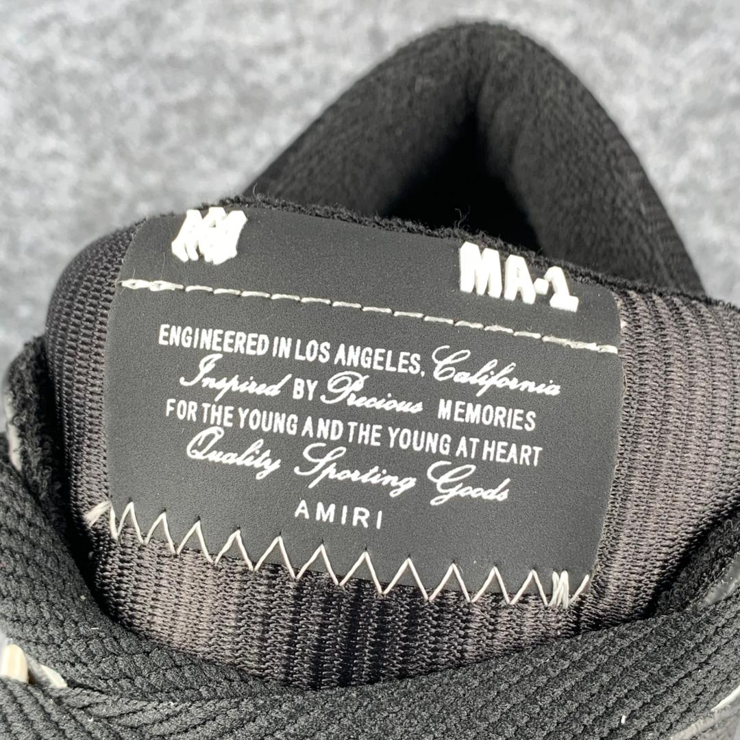 Amiri MA-1 'Black Leather