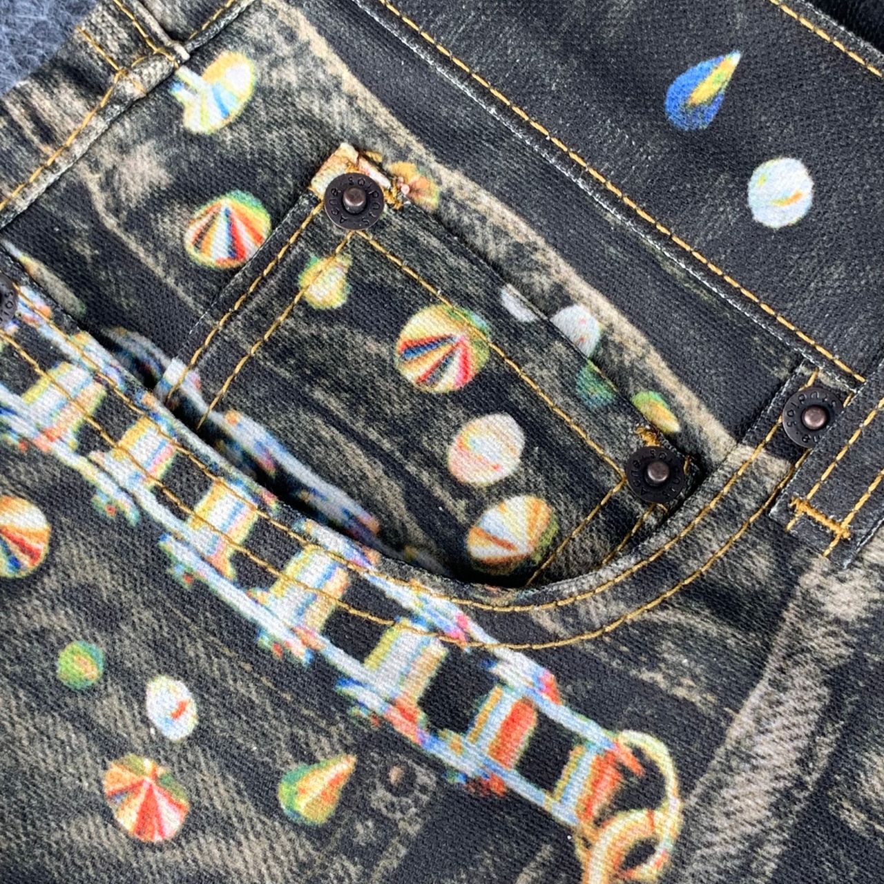 Acne Studios Loose Fit Jeans Year Of The Horse