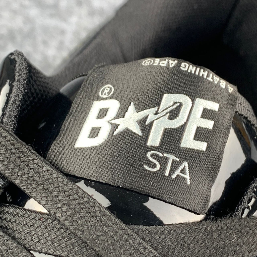 Bapesta Low 'Patent Black’