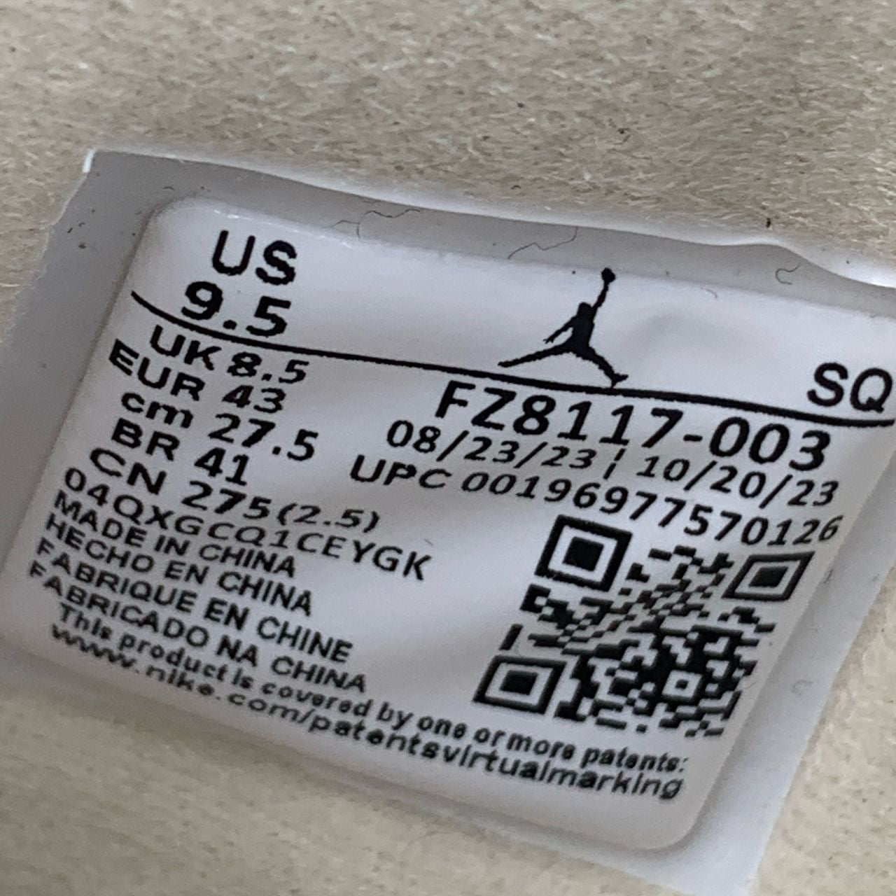(Custom) Jordan Jumpman Jack TR 'Off White'