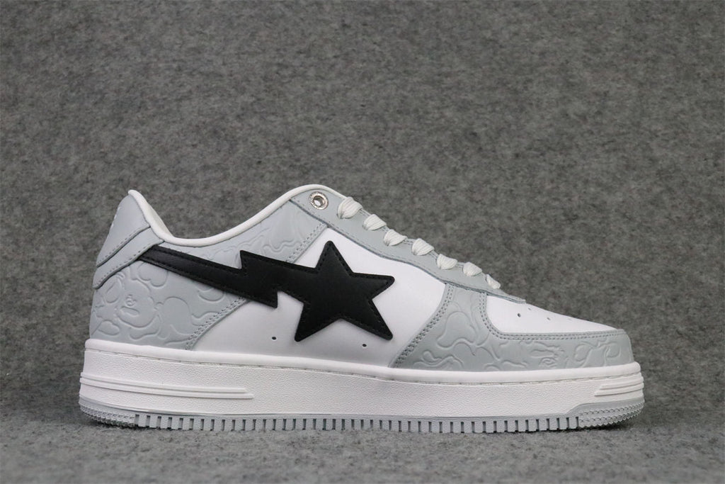 Bapesta Low M2 'White Grey'