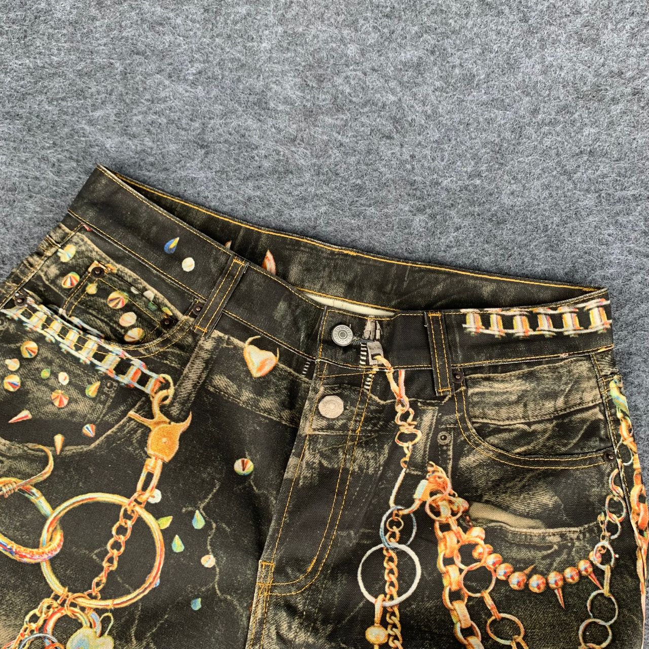 Acne Studios Loose Fit Jeans Year Of The Horse