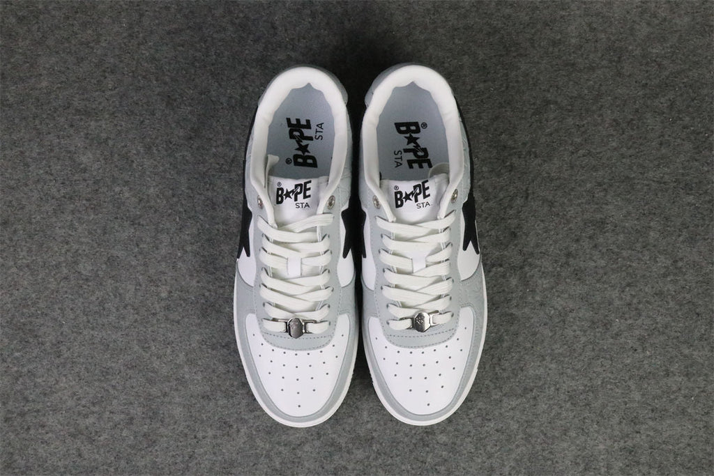 Bapesta Low M2 'White Grey'