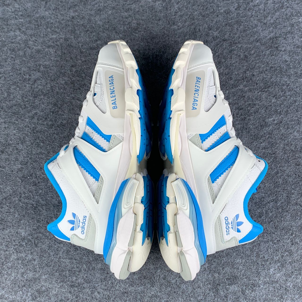 Adidas x Balenciaga Track Sneaker 'White Blue'