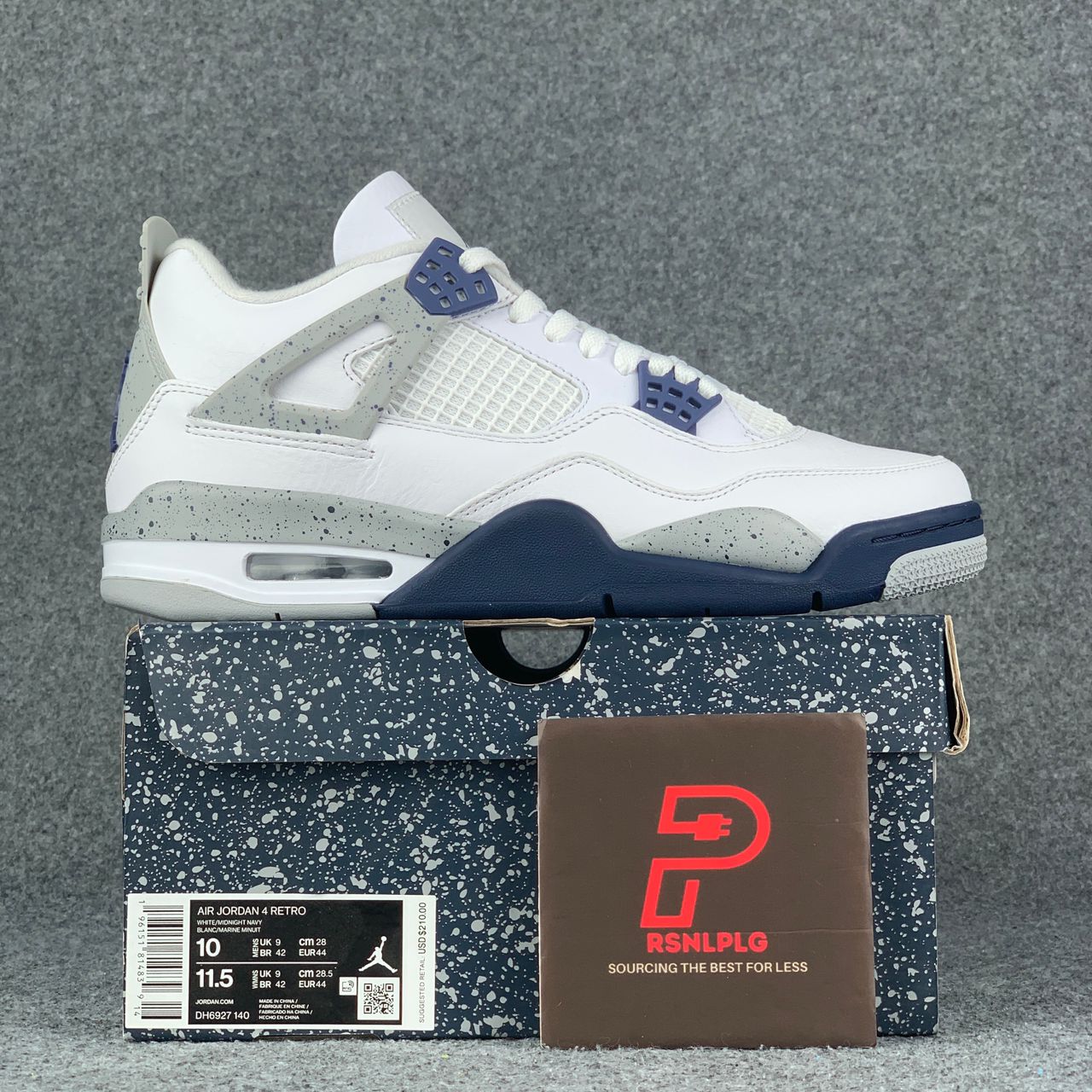 Air Jordan 4 Retro 'Midnight Navy' (B-Grade)