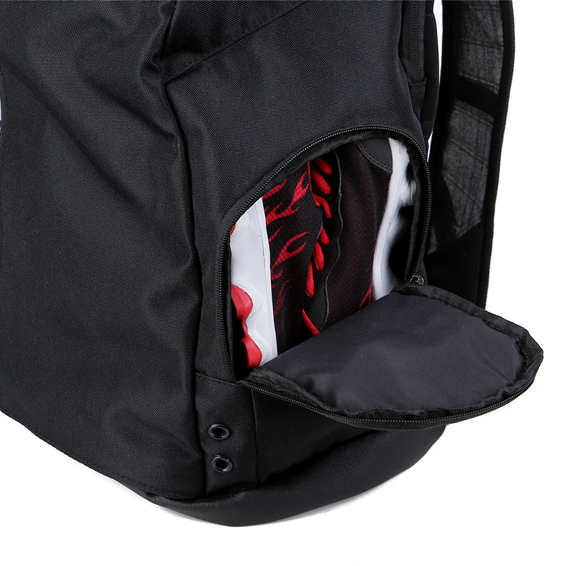 Elite Backpack Black White