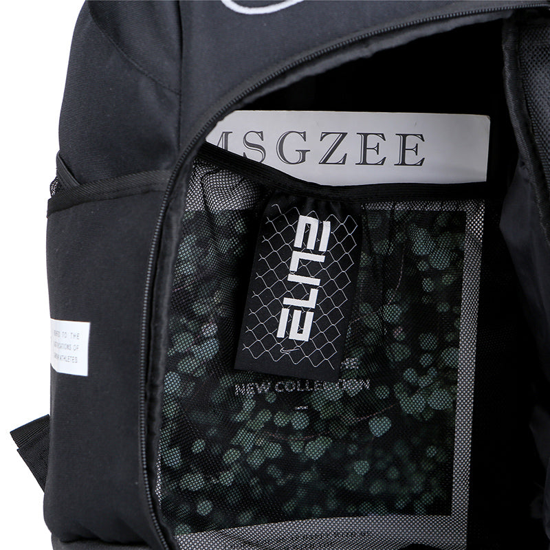 Elite Backpack Black White