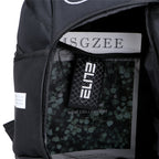 Elite Backpack Black White