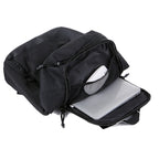 Elite Backpack Black White