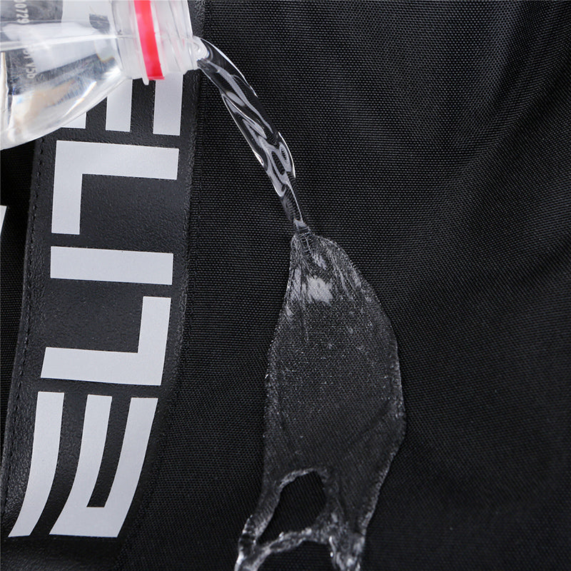 Elite Backpack Black White