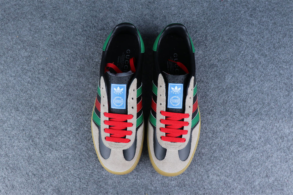 Adidas x Gucci Gazelle 'Black Green Red'