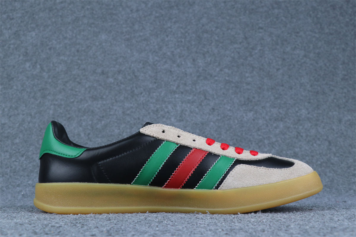 Adidas x Gucci Gazelle 'Black Green Red'