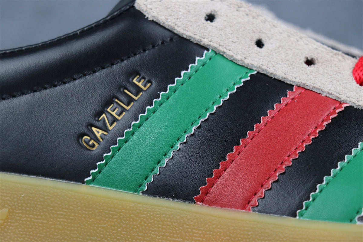 Adidas x Gucci Gazelle 'Black Green Red'