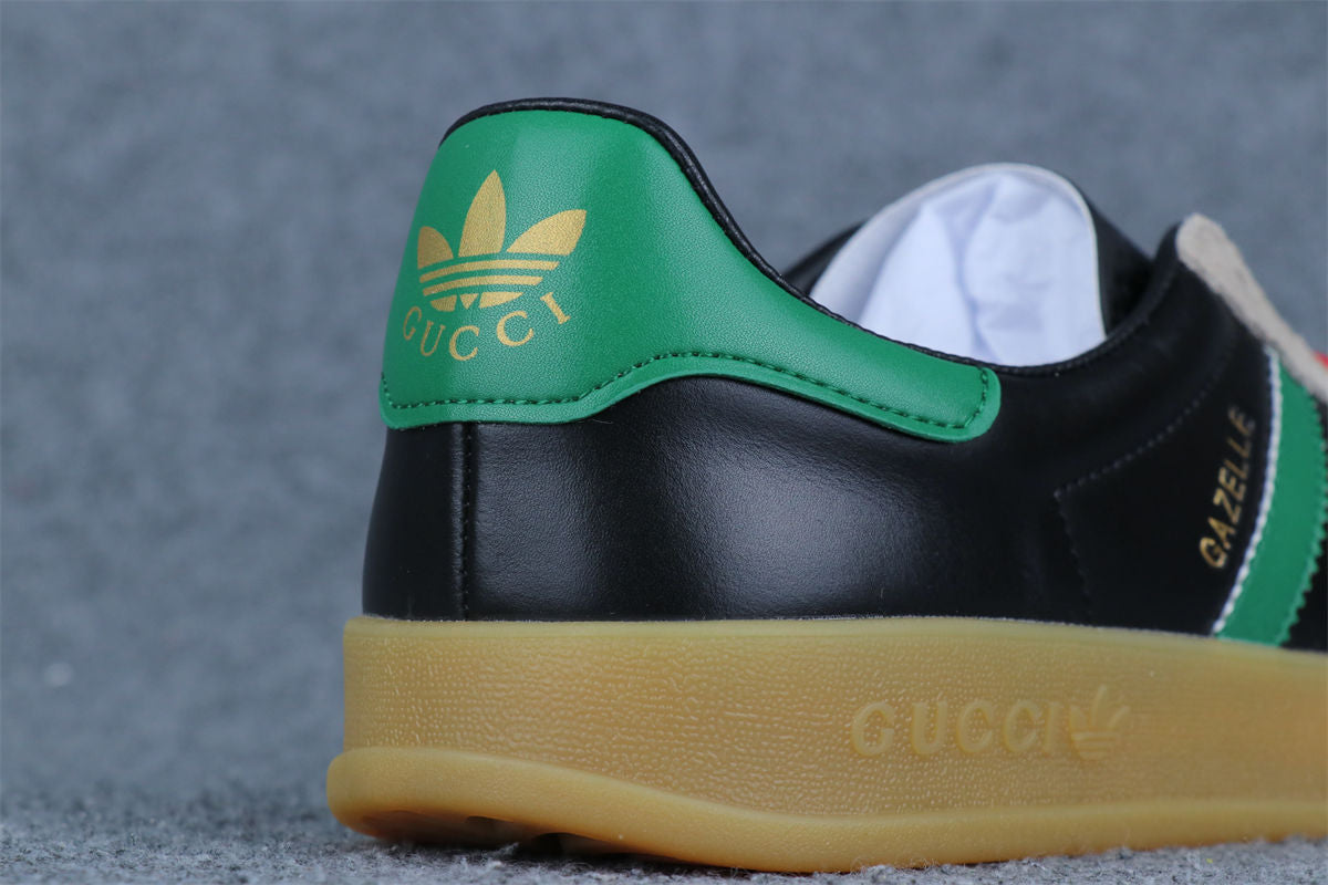 Adidas x Gucci Gazelle 'Black Green Red'