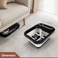 collapsible spa massager heater temperature control