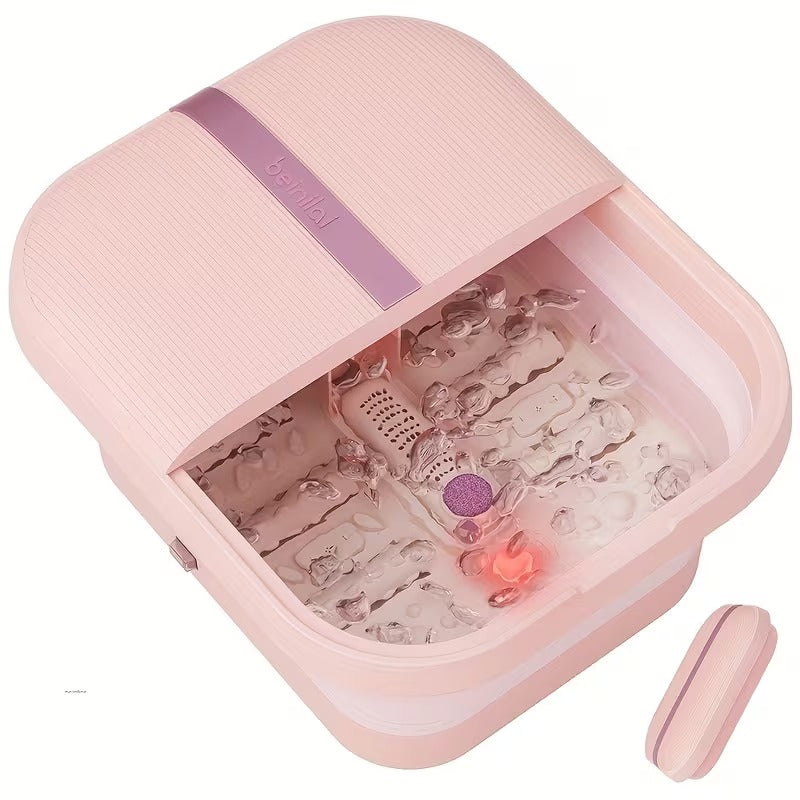 collapsible spa massager heater temperature control