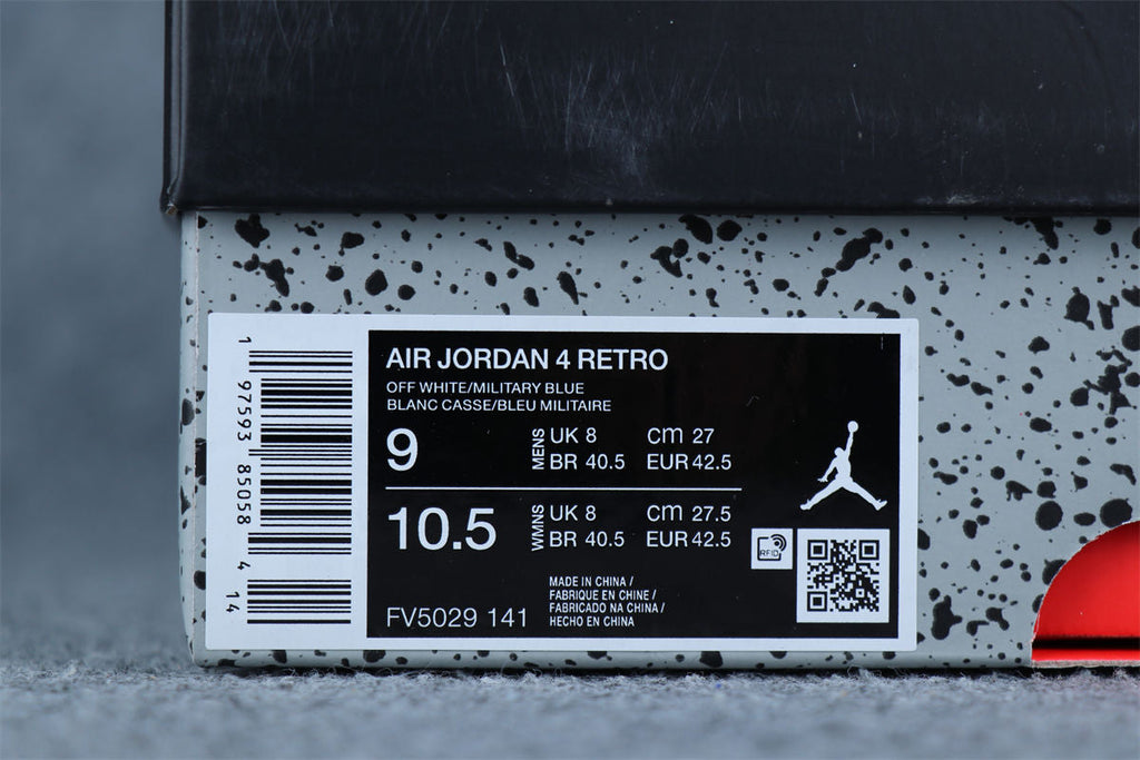 Air Jordan 4 Retro 'Military Blue' 2024